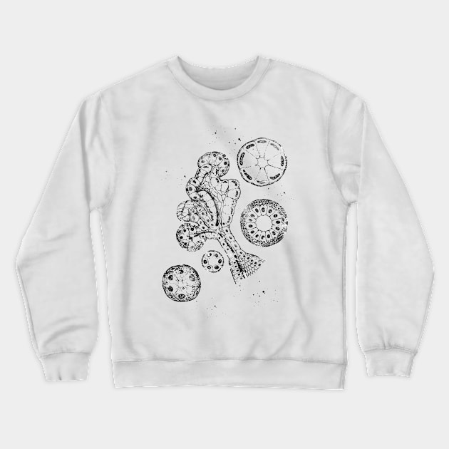 Endocrine gland Crewneck Sweatshirt by erzebeth